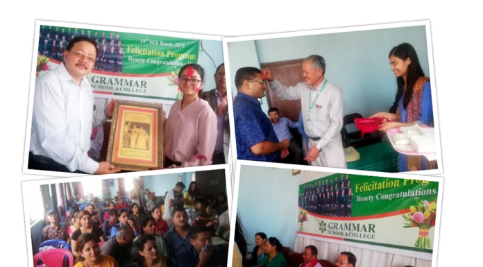 ‘शिक्षक र अभिभावकको सुझाव अनुसार मात्रै कलेज र विषय रोज्नु’ ग्रामर स्कुलका गुरुको आग्रह ।