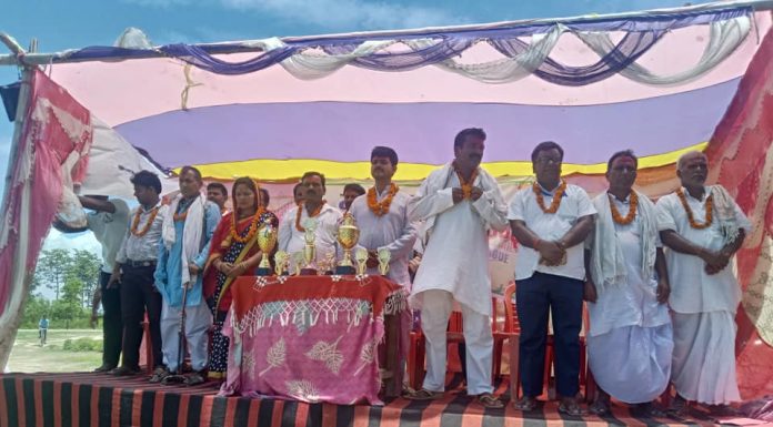 बौधिमाई नगरपालिकामा मेयरकपको सुभारम्भ ।
