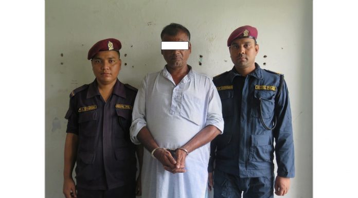 गाई तस्कर लम्बु पक्राउ ।