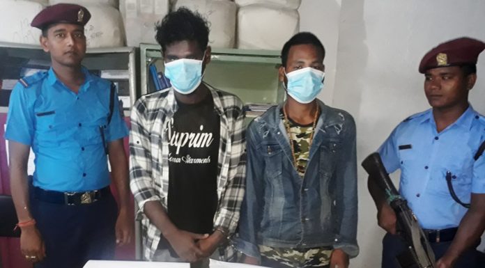 पेस्तोल र लागुऔषध सहित दुई जना पक्राउ ।