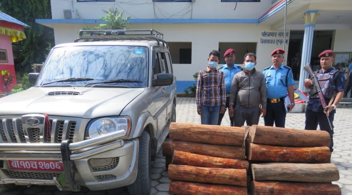 खयरका गोलिया इस्करपियोसहित सार्वजनिक