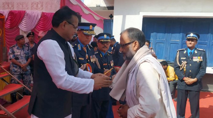 प्रहरी सेवा जिम्मेवार बनोस् : मुख्यमन्त्री राउत