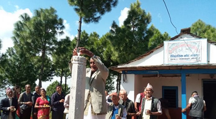 खड्गभवानी कोतमा मौलो पूजासहित सामूहिक टीका ।