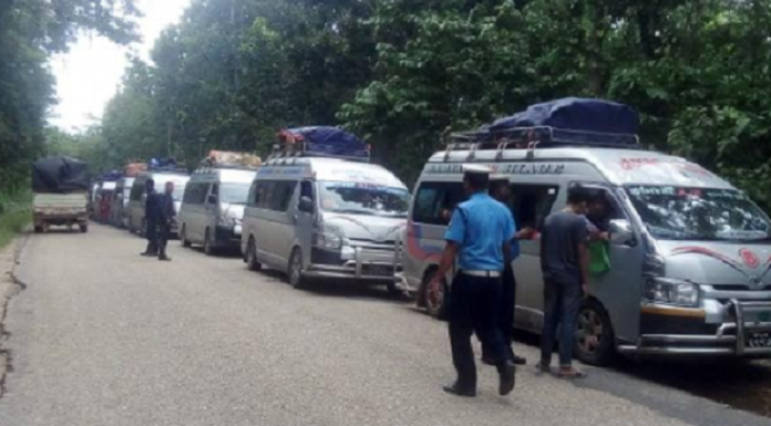 बढी भाडा लिने चालकलाई कारवाही