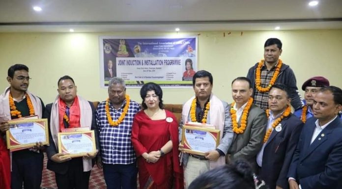 लायन्स क्लब अफ चन्द्रनिगाहपुरको पदस्थापना कार्यक्रम सम्पन्न ।
