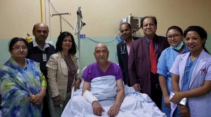 प्रधानमन्त्री केपी शर्मा ओलीको स्वास्थ्यमा उल्लेखनीय सुधार ।