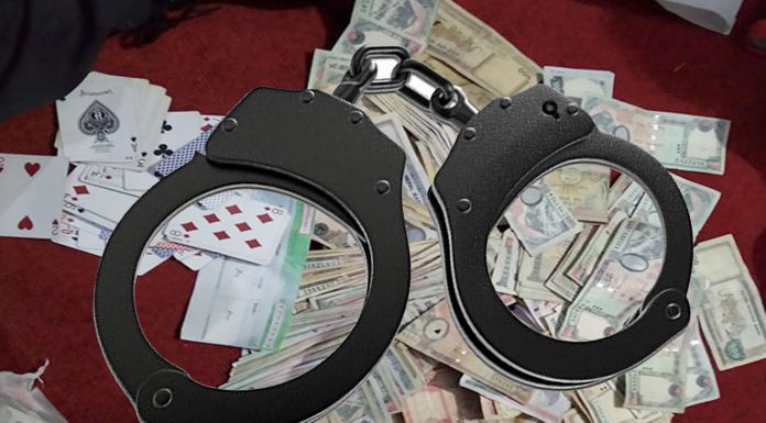 ६ लाख ५० हजार नगद सहित जुवाडे पक्राउ ।