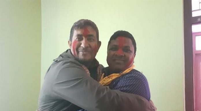 प्रेस संगठन रौतहटको संयोजकमा आर्दश एवम सह संयोजकमा सुब्बा ।