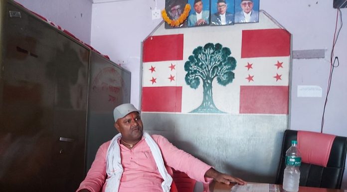 रौतहटको बृन्दावन नपाका नागरिकलाई सुरक्षीत र सतर्क रहन मेयर यादवको आग्रह ।