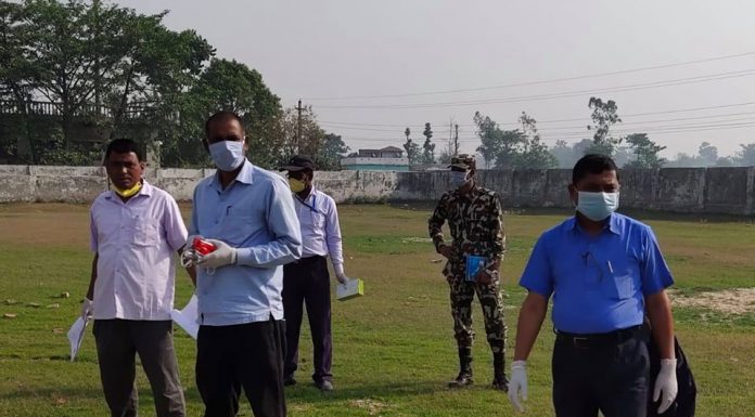 ईशनाथ नगरपालिकाको क्वारेन्टाइनमा बस्दै आएका ११ जनालाई घर फर्काईयो ।