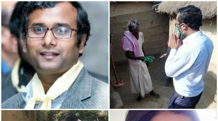 गम्छाबाबु के देखिक बस्तीमे रौनक covid-19 ।