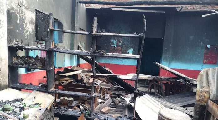 रौतहटमा होटलमा आगलागी लाख को क्षति ।