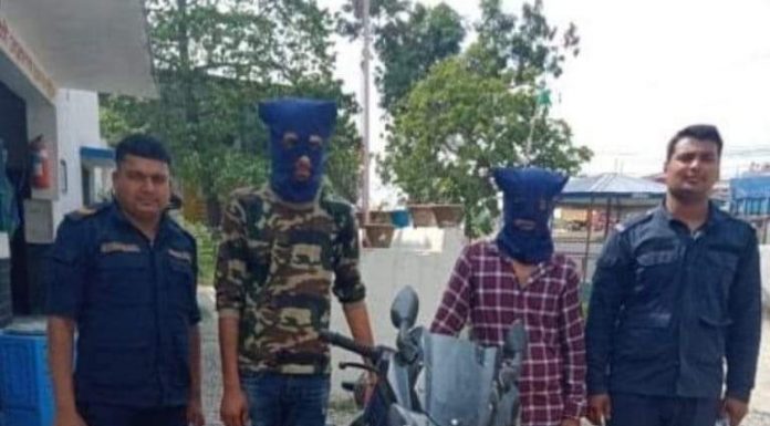 लकडाउनको समयमा लागूऔषध तस्करी गर्ने दुई जना विराटनगरमा पक्राउ ।