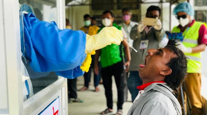 बाराका ४० जना पत्रकारहरूले कलैया अस्पतालमा कोरोनाभाइरस परीक्षण ।