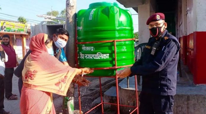 गौर नगरपालिकाद्धारा धाराको व्यवस्था ।