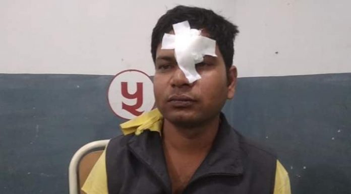 प्रेस युनियनका सदस्य पत्रकार पवन यादवमाथि आक्रमण ।