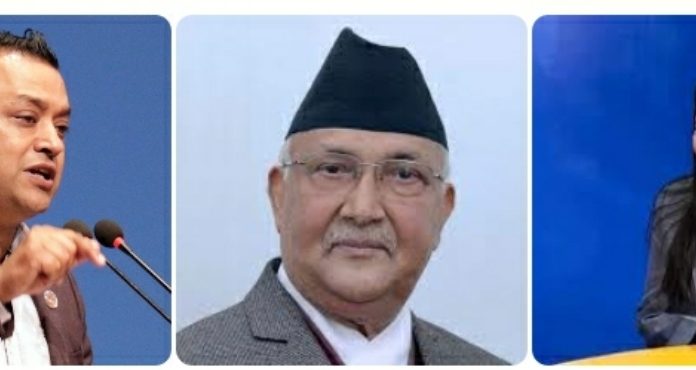 गगन र डिलाको प्रश्नमा ओली नाजवाफ, प्रदीप गिरिको प्रश्नलाई बुज्रुकको संज्ञा ।