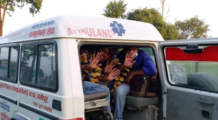 कोरोनालाइ जितेर एक सय ७१ जना घर फर्किए रौतहटमा ।