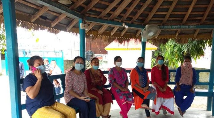 मेची महाकाली बुहारी संयुक्त अवाजको सहयोग बाराकी महिलालाई ।