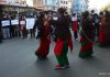 माइतीघरमा नौमती बाजा बजाएर विरोध प्रदर्शन ।