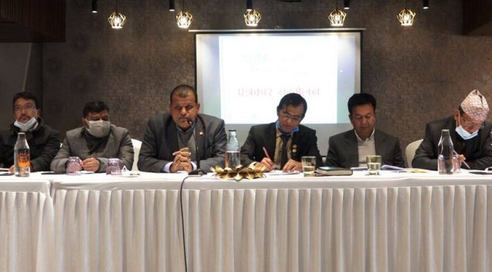 नेपाल निर्यात परिषद्ले पाँचौं निर्यात दिवस मनाउने आयोजना गर्दै ।