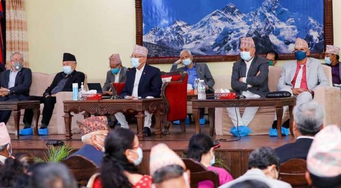 नेकपा एमालेको केन्द्रीय कमिटीको बैठक बालुवाटारमा सुरु