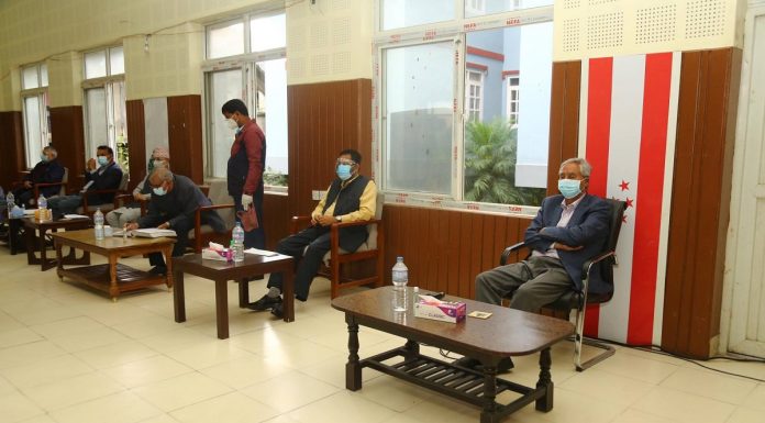 महाधिवेशन सार्न नमिल्ने पौडेल पक्षको अडान