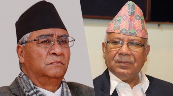 विपक्षी गठबन्धनबाट अलग हुने माधव नेपालको घोषणा