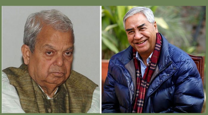 प्रधानमन्त्री देउवा र जसपा अध्यक्ष ठाकुरबीच भेटवार्ता