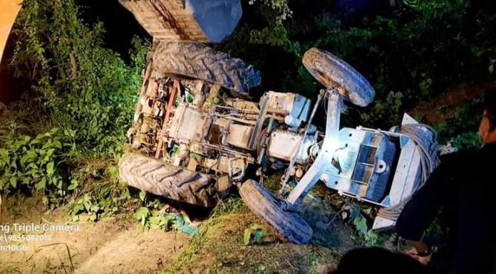 ट्याक्टर दुर्घटना हुँदा दुई जनाको मृत्यु