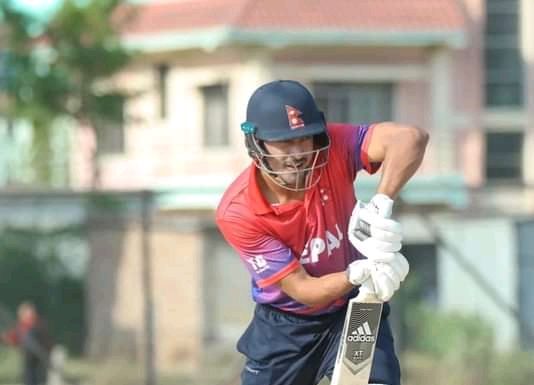 पारस खड्काद्धारा अन्तराष्ट्रिय क्रिक्रेटबाट सन्यासकाे घाेषणा