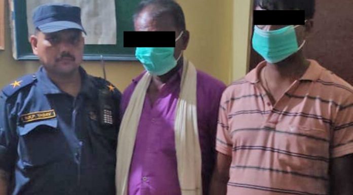पर्साबाट हुण्डी कारोबार गरेको आरोपमा २ जना पक्राउ