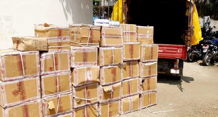 भन्सार छलेर ल्याएको ७५ लाख भन्दा बढीको औषधि बरामद