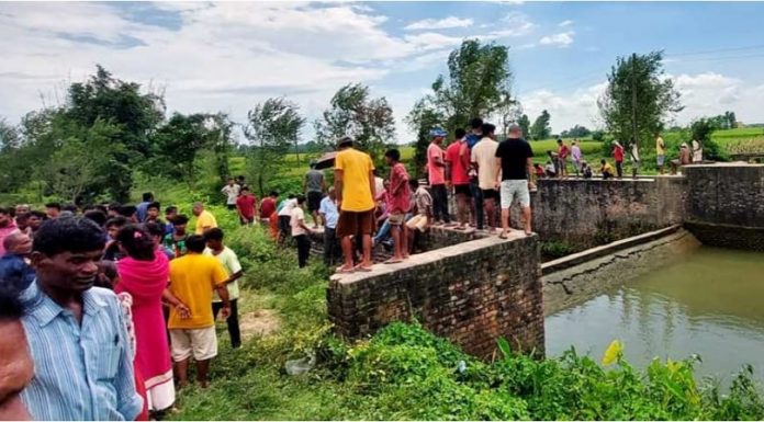 सिचाईको लागि बनाईएको ड्याममा पौडी खेल्ने क्रममा एक जनाको मृत्यु