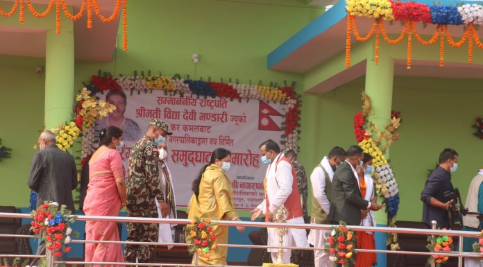 धार्मिक सदभावको अनुकरणीय नगरी मटिहानी ः मुख्यमन्त्री राउत ।