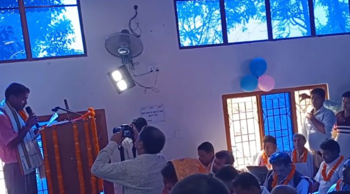 बौधीमाई नगरपालिकाका नवनिर्वाचित जनप्रतिनिधिहरूले गरे शपथ ग्रहण।