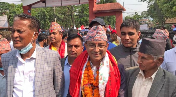 पोखरा महानगरपालिकाको मेयरमा एकीकृत समाजवादीका धनराज आचार्य निर्वाचित