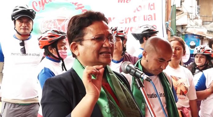 महिनावारी हुँदा महिलालाई हेप्ने समाजको दृष्टिकोणलाई परिवर्तन गर्न आवश्यक: मन्त्री भुसाल