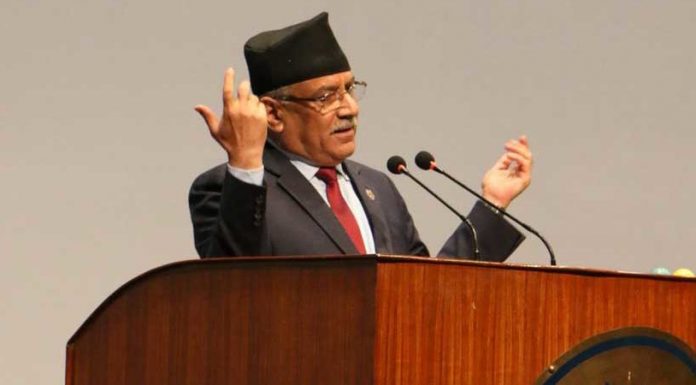 ओली को कारण ले गर्दा नेपालमा वामपन्थहरूको शक्ति कमजोर : प्रचण्ड