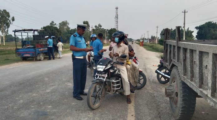 मलंगवामा सवारी चेकजाँचमा कडाइ ।