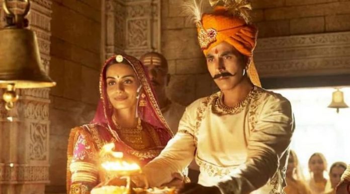 अक्षय कुमार को सम्राट पृथ्वीराज फिल्म फलेप