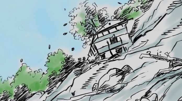 ताप्लेजुङमा पहिरोले बगाउँदा दुई जना बेपत्ता ।