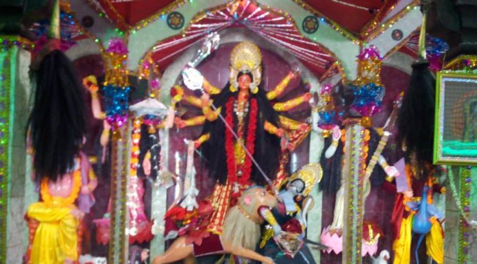 मत्सरी दुर्गा मन्दिरमा वैदिक विधि विधान अनुसार पूजापाठ |