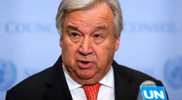 рд░рд╛рд╖реНрдЯреНрд░ рд╕рдВрдШрдХрд╛ рдорд╣рд╛рд╕рдЪрд┐рд╡рд╕рдБрдЧ рд░рд┐рд╕рд╛рдпреЛ рдЗрдЬрд░рд╛рдпрд▓, рднрд┐рд╕рд╛ рдирджрд┐рдиреЗ рдЪреЗрддрд╛рд╡рдиреА |