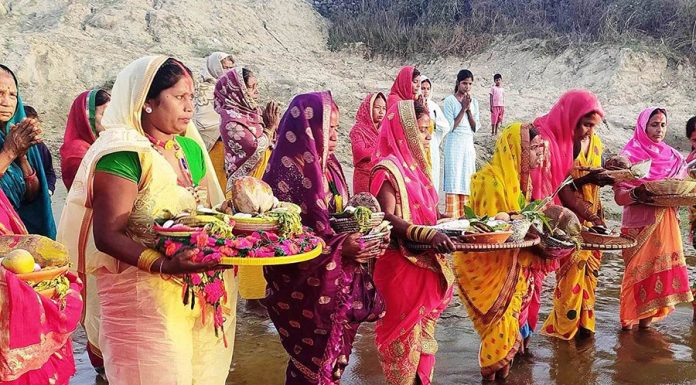 मिथिलाञ्चलमा आज चैती छठ मनाइँदै |