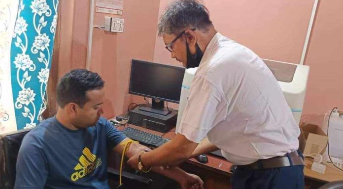 सेवा ग्राही बनी पुग्नु भो स्वास्थ्य परिक्षण गराउन : नगर प्रमुख आलम |
