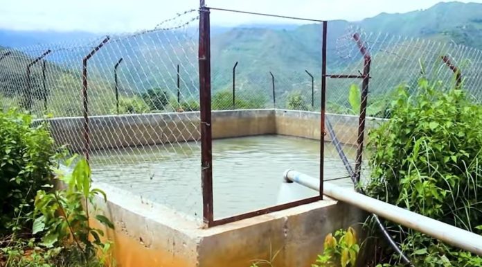 खोलाको पानी तानेर सुक्खा पाखामा सिँचाइ गर्ने योजना