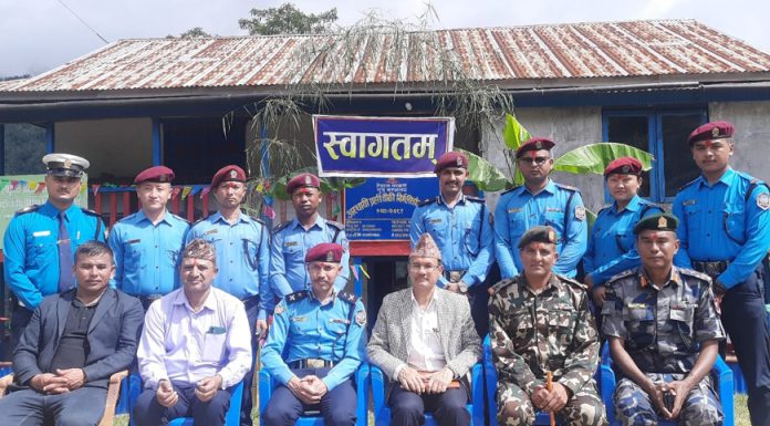 खोटाङको पेलुङमा अस्थायी प्रहरी चौकी स्थापना