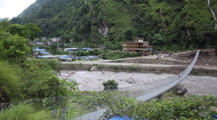 साँघु तरेर कालीगण्डकी वारपार गर्नुपर्ने समस्या हट्यो