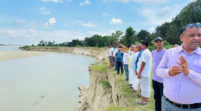 प्रदेशसभा सदस्यद्वारा बलान नदी नियन्त्रणमा सघाउने प्रतिबद्धता